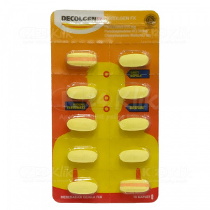 Decolgen Fx Tablet (per Strip)